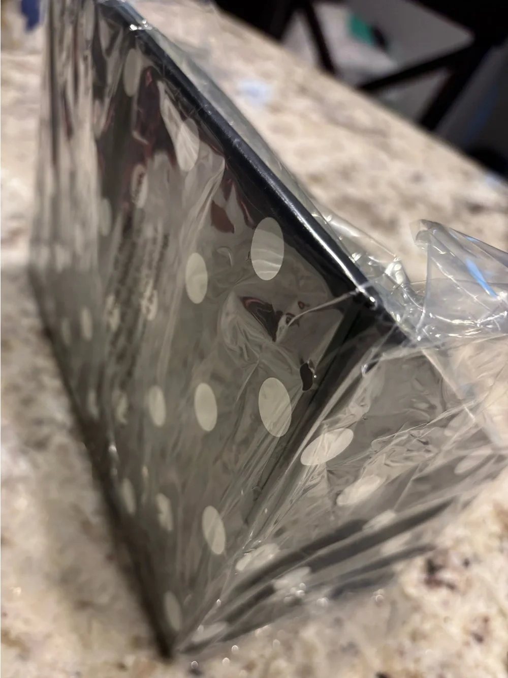 NIB | KATE SPADE New York Black Dot Desktop Organizer